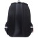 Youth backpack, 40 x 26 x 19 cm, ergonomic back, Hatber Street "Moore-huma" black NRK_90100