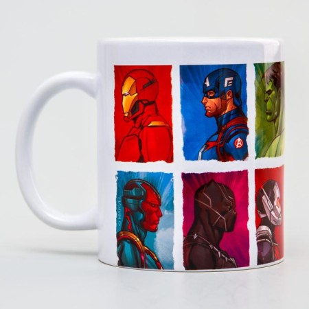 Sublimation mug, 350 ml "Super-heroes", Avengers-1