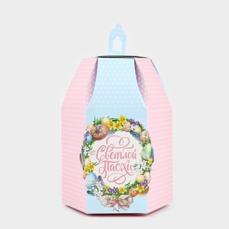 Folding box "Light Easter", 16.5 x 14.5 x 21 cm-3