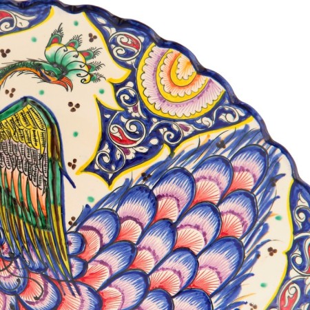 Frog Oval Rishtan Ceramics 42cm-5