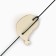Teaser with wooden suspension "Bird", 4 cm