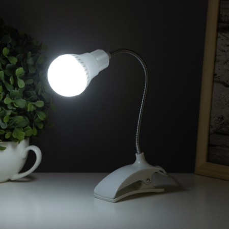 Lamp on the Brung "Light" White 13LED 1.5W wire USB 4x9x31.5 cm Risalux-2