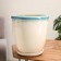 Flower pot "Iris 1" striped 15l