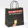 Gift package “only bubbles”, 22 x 22 x 11 cm, new year