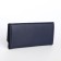 Women's wallet on magnet, blue color