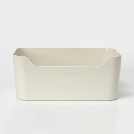 SCANDI storage basket, 10 l, 34 × 24 × 14 cm, color mix-3