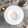 Porcelain deep -porcelain Wilmax, 395 ml, d = 22.5 cm, white color