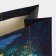 Laminated vertical "New Year's Night", XL 40 x 49 x 19 cm, New Year