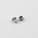 Holnite-boner, bilateral, d = 6 × 6 mm, silver color, price for 1 piece