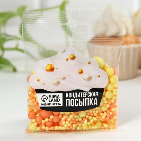 Sprinking soft: yellow, orange, 50 g.-3