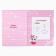Folder for the birth certificate "Our Baby", pink for a girl, 23,1x30.7cm