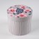 Gift round, packaging, "flowers", 14 x 16 cm