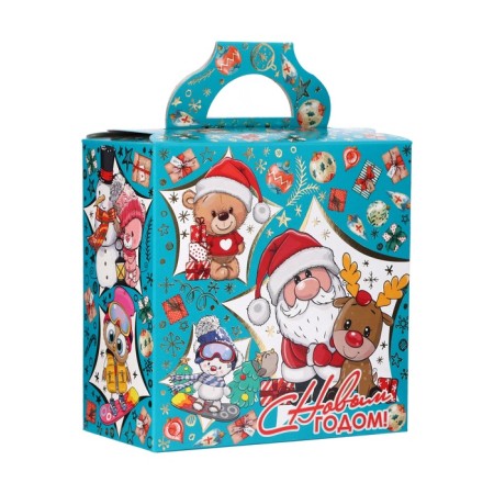 New Year. Gift set of sweets "Funny Friends", 300 g-1