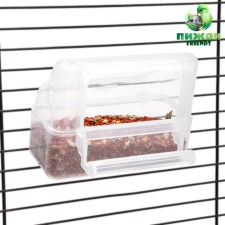 Forester feeder, 11.5 x 5.2 x 9.2 cm matte plastic