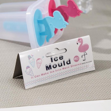 Form for ice cream "Unicorns", 7.5 × 6 × 15 cm, 2 cells, color mix-5