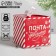 Folding boxes "New Year's Post", 18 x 18 x 18 cm, new year