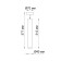 Over lamp, 10W LED, 3000K, 650LM, white color