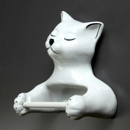 Toilet paper holder "Cat" 26x23x14cm-1