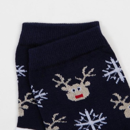 Nosk children's "Deer and snowflakes" Blue color, size 20-22-1