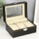 Casket for the clock "Black Night" matte 8x15.7x11 cm