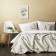 Bedspread with pillowcases "Anika", size 230x250 cm, cream color