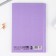 Notepad A6 in a solid cover, 40 sheets “Dog. White "