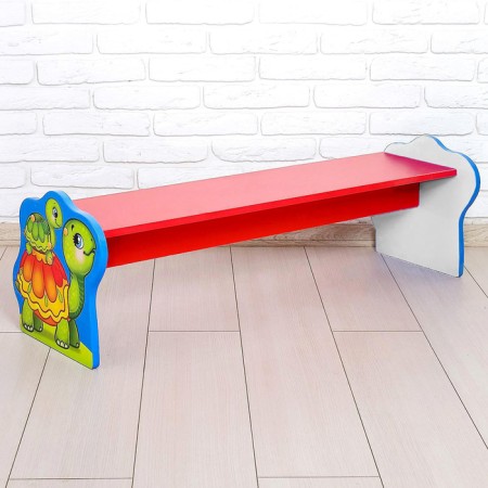 Bench Baby "Turtle", the color is red and blue-4