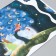 Sticker Plastic Interior color "Wood on the background of the moon" 30x45 cm