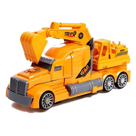 Robot toy "Autoekskavator", transforms, light effects, Russian voice acting, works from batteries-3