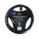 Braid on steering wheel AVS GL-165S-B, size S, black