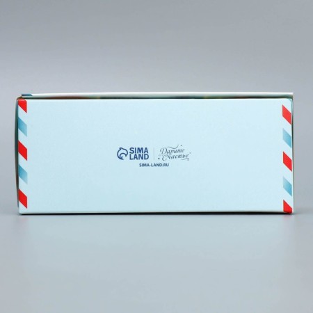 Folding box "New Year's package", 17 x 7 x 4 cm, new year-5