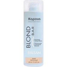 Tinting hair balm Kapous, nutritious, sandy tone, 200 ml
