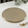 Ceramic serving dish "Golden Blick", 24 × 1 cm