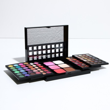 Professional set for makeup (eyelid shadows, lip gloss, blush, correctors)-1