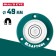 Magnetic level Kraftool Bulls Eye 34789, D = 49 mm, sensitivity 0.5 °, 49 mm