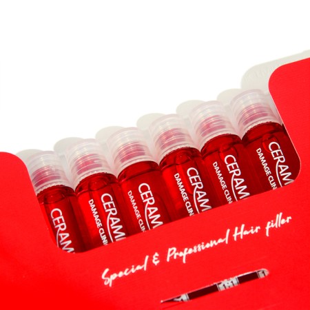 Hair filler Farmstay, restoring, with ceramides, 10 pcs. 13 ml-1