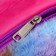 Children's fur bag "Rainbow cat", 15x13x3 cm