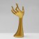 Stand for jewelry "Hand" 9.5 × 7 × 24, color gold