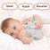 Toy - Comforter "Elephant Eli", rattle, eruption, crumb I