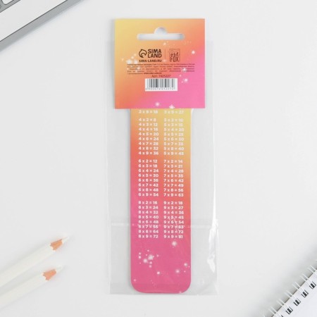A set of cardboard bookmarks 5 pcs "Girls"-3