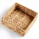 A set of 3 baskets "Golden Kolos", 26 x 9 cm, water hyacinth