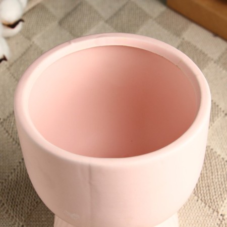 Kashpo - Vase "Cup" 15x11cm pink-2