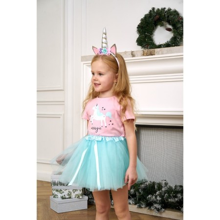 KAFTAN photo shoot Set "Unicorn": three -layer skirt and rim-2
