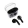 Wireless headphones Mybit Pro13, TWS, inserts, BT 5.0, 30/180 mAh, transparent, black