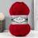 Yarn "Superlana Maxi" 75% acrylic, 25% wool 100m/100g (390 t. Red)