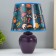 Board Lamp "Abstraction" E14 15W violet risalux