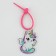 Acrylic key a keychain "Unicorn" 15 x 6 cm