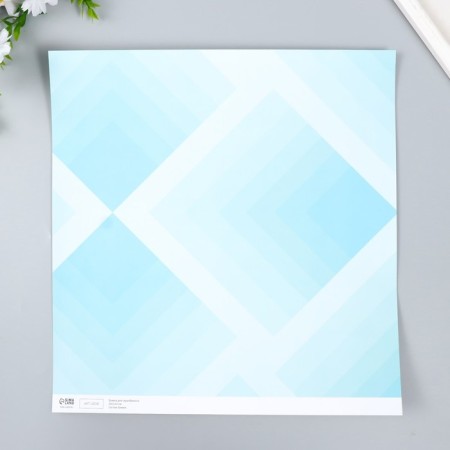 Scrapbooking paper "Gradient" density 180 g 30.5x32 cm-3