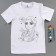 Set for creativity T-shirt-coloring "Gloomy stories", size 140-146 cm