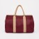 Road bag with lightning, burgundy color